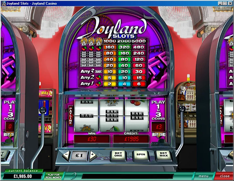 Play online slots for real money